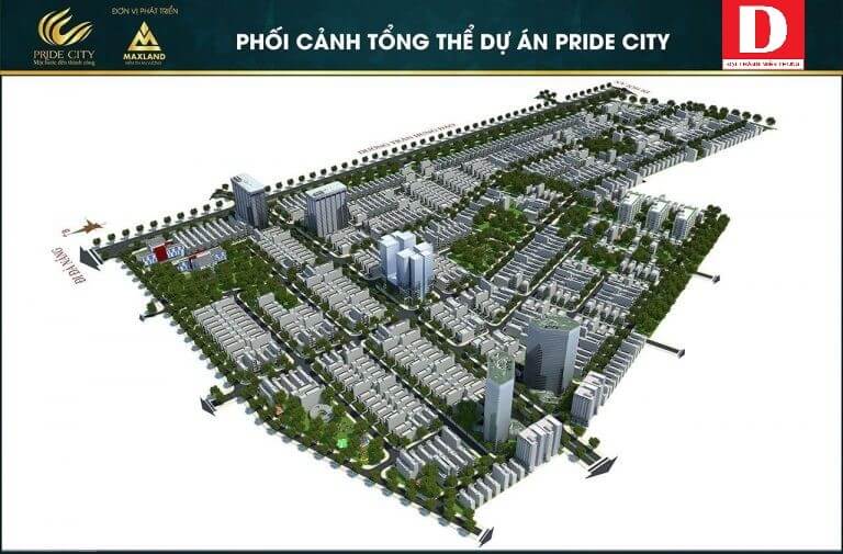 Phối cảnh Dự án Khu đô thị Pride City Điện Ngọc Quảng Nam